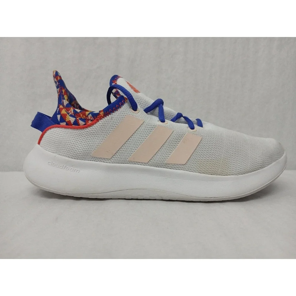 Adidas Women's Cloudfoam Pure SPW Casual Athletic‎ Shoes IE8525 White Sz 8.5